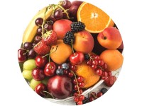 Víčko Twist 82, dekor ovoce, 10 ks