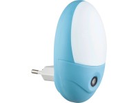 GLOBO Svítidlo do zásuvky se sensorem modré