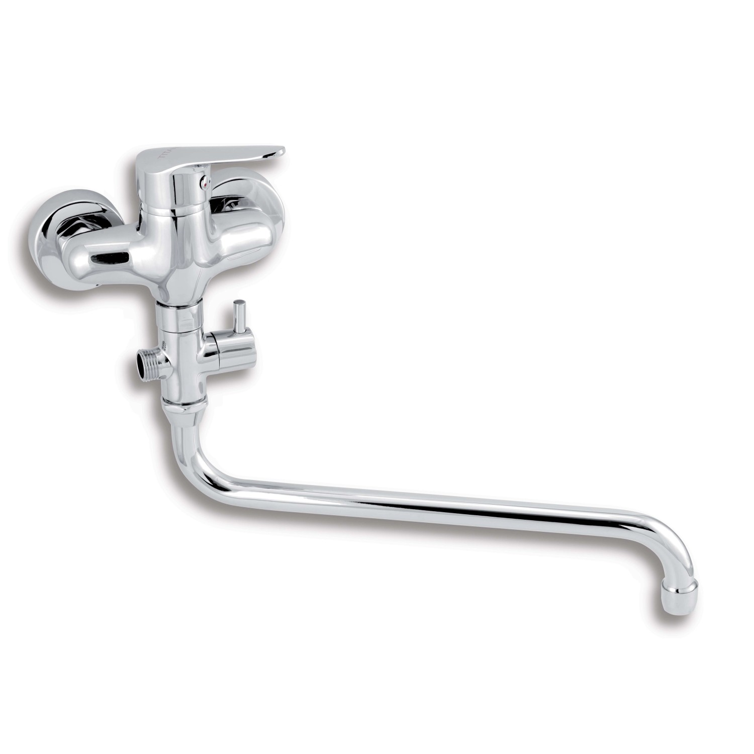 Vanová baterie Novaservis Titania Iris New bez sprchového setu 100 mm chrom 94475/1.0