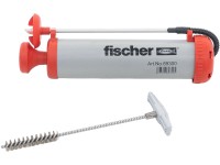 Biohort Výfuková pumpa a čisticí kartáček k odstranění nečistot vrtaného otvoru