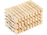 Dřevěné kolíčky na prádlo, 50 ks