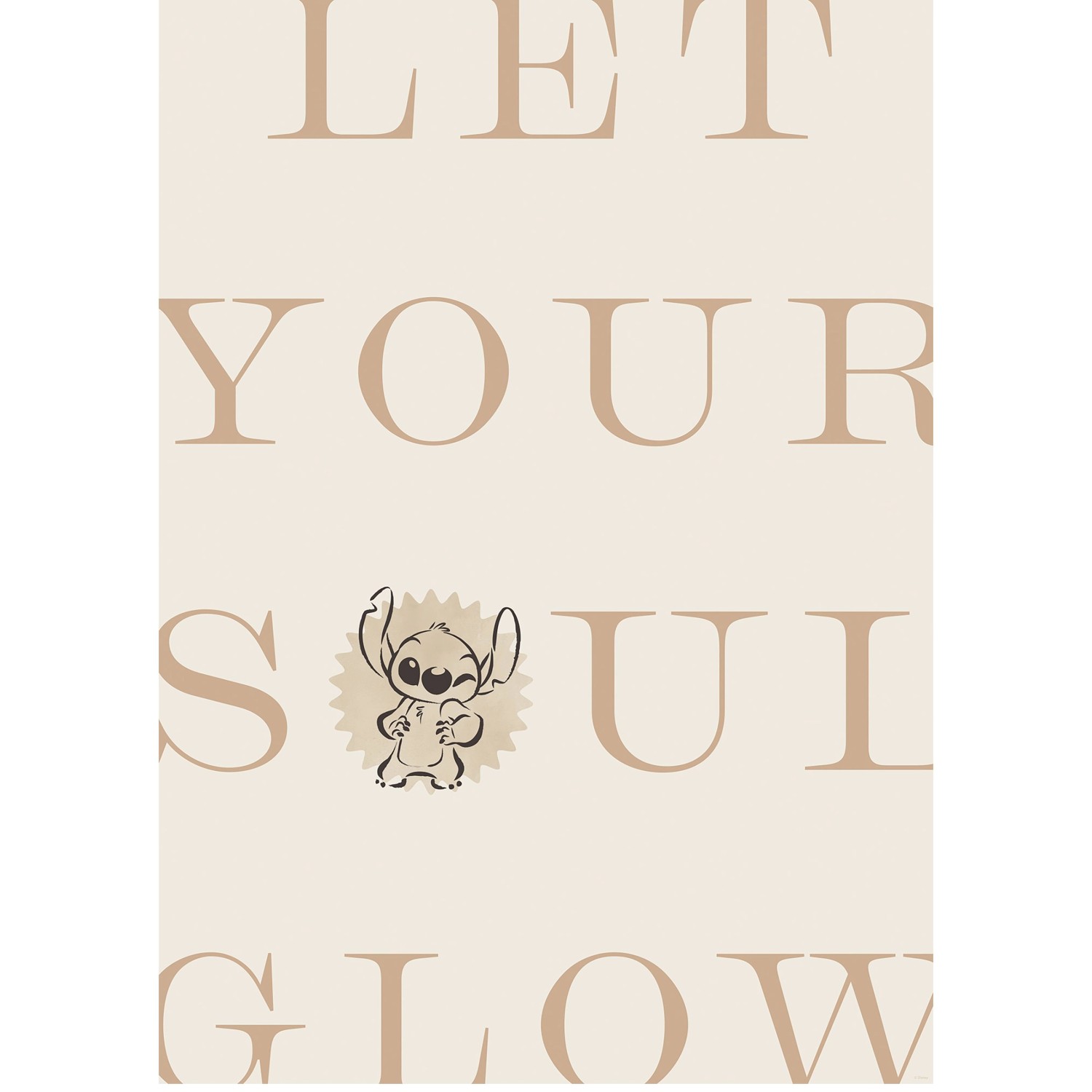 Komar Plakát Disney Lilo and Stitch Soul Glow 50 x 70 cm