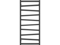 Koupelnové topné těleso Bremerhaven 443 W, černé, 50 x 109 cm