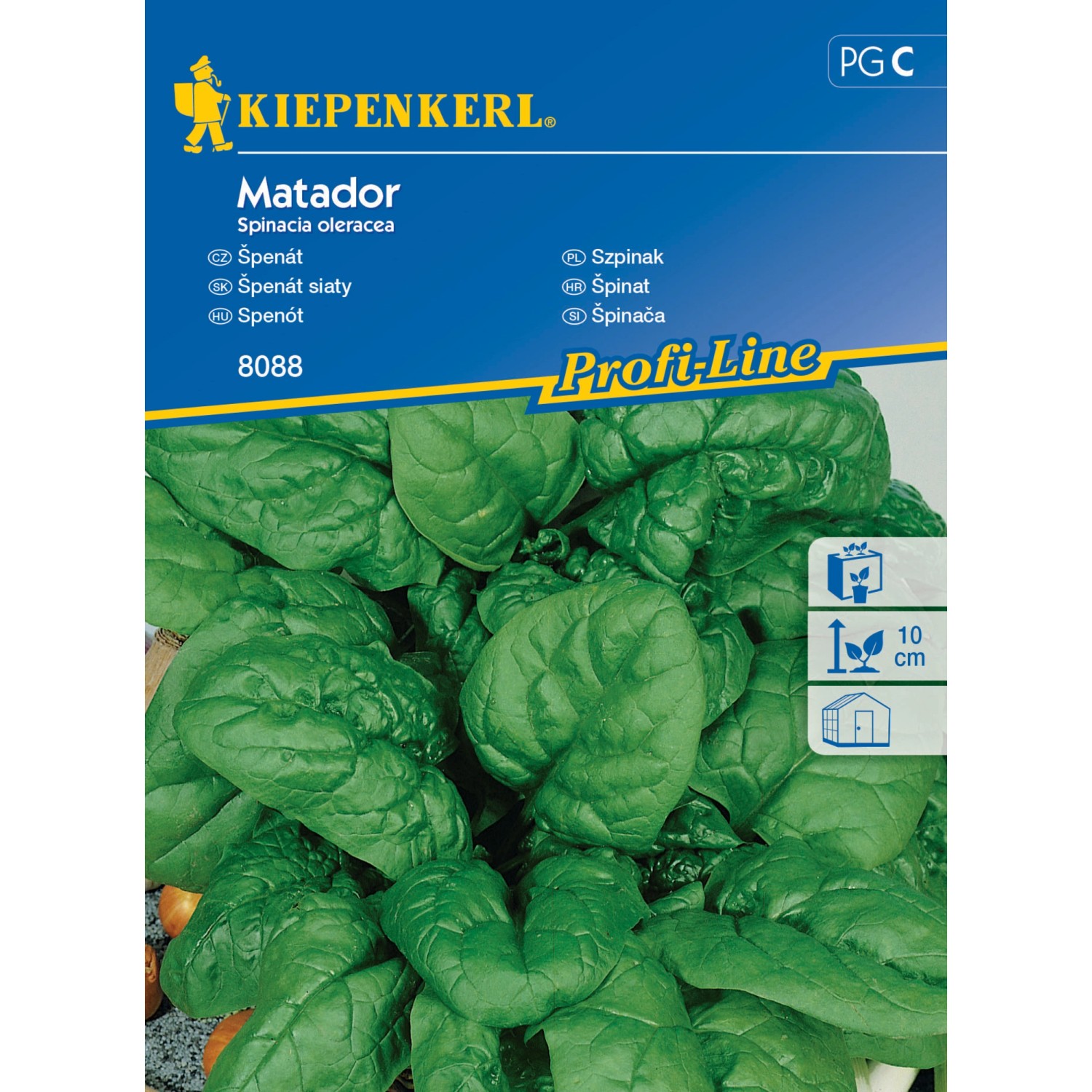 Kiepenkerl Semínka Špenát Matador