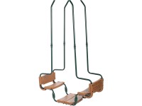 SwingKing Dvoumístná houpačka typu gondola pro hranol zelená 225 x 110 x 41 cm SwingKing Dvoumístná houpačka typu gondola pro hranol zelená 225 x 110 x 41 cm