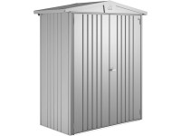 Biohort Plechový zahradní domek Europa 1 stříbrná, 84 x 172 cm