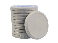 Víčko Twist, bílé, 10 ks, pr. 82 mm