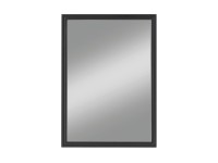 Kristall-Form Zrcadlo v rámu Colorado, černé, 70 x 50 cm