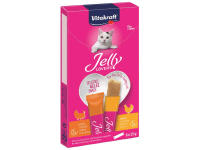 Vitakraft Pochoutka pro kočky Jelly Lovers krůta a kuře, 6 x 15 g