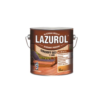Lazurol Terasový olej S1080 bezbarvý 2,5 l