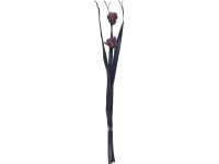 Sušená kytice Dahlie Midnight Mystery purpurově černá, 95 cm