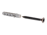 GAH Alberts Sada šroubů a hmoždinek, bronzovaná ocel, 3 x 25 mm, 10 ks GAH Alberts Sada šroubů a hmoždinek, bronzovaná ocel, 3 x 25 mm, 10 ks
