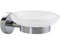 tesa Nástěnná mýdlenka Smooz, chrom, 52 x 110 x 130 mm