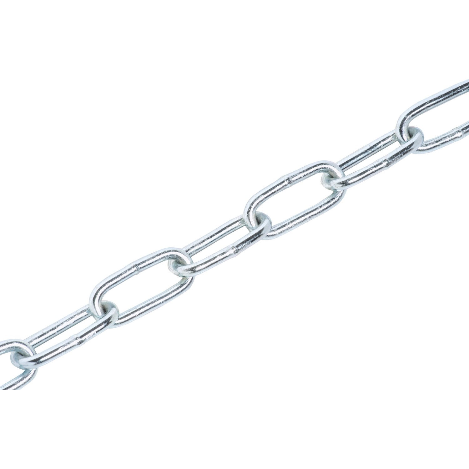 LUX Řetěz dlouhočlánkový kulatý galvanicky pozinkovaný, pr. 7 mm - metráž