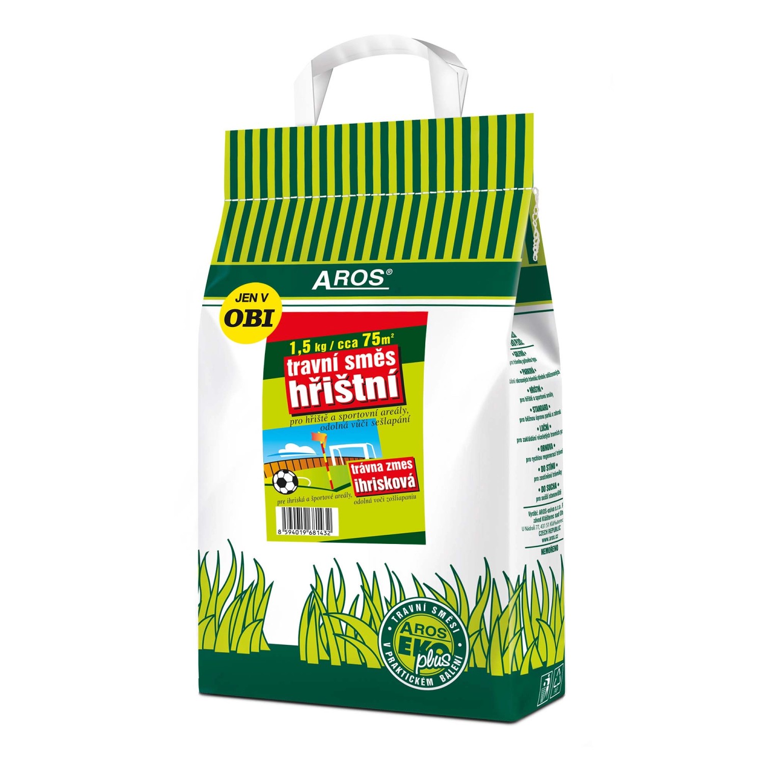 AROS Travní směs hřištní 1,5 kg