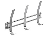 Hettich Nerezový věšák 3 háčky, 255 x 150 mm