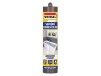 SOUDAL Sanitární neutrální silikon transparentní 280 ml