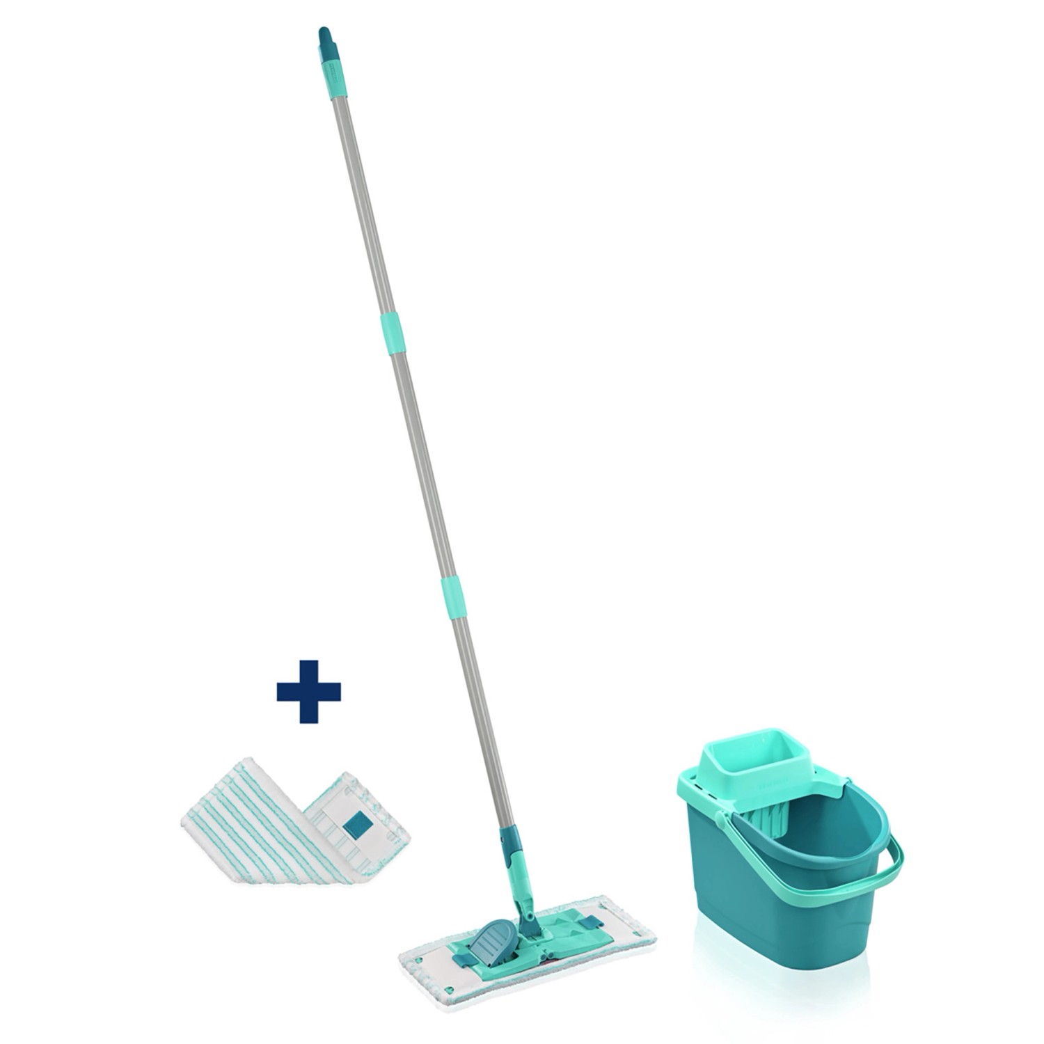 Leifheit PowerClean M Micro Duo úklidový set + náhrada k mopu