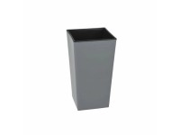 Plastkon Dekorativní květináč Elise kamenná šedá matná 20 x 20 x 36 cm