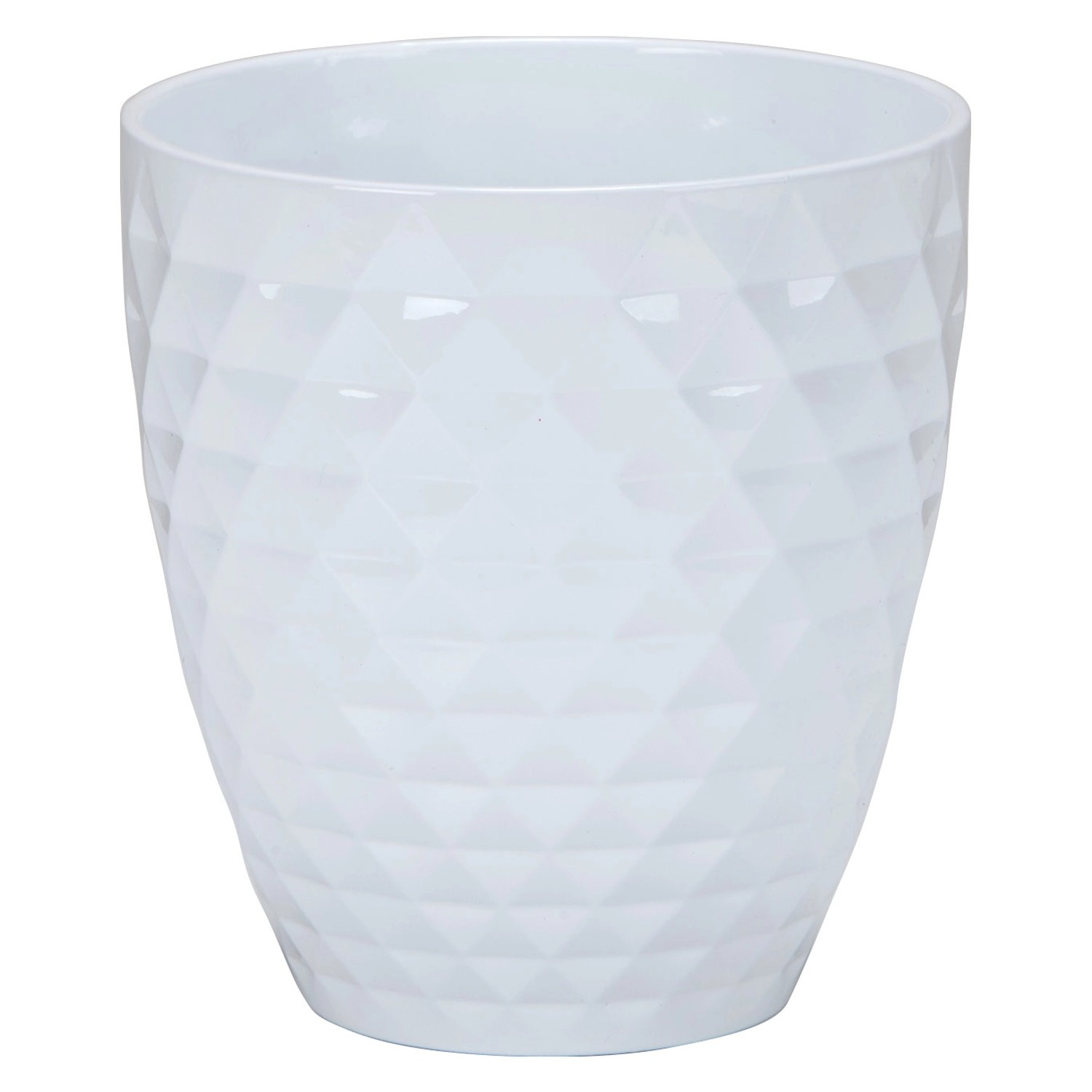 Scheurich Obal na orchideje 632 Alaska bílý průměr 14 cm