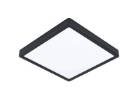 EGLO LED stropní svítidlo FUEVA 5 černé 285 x 285 x 28 mm