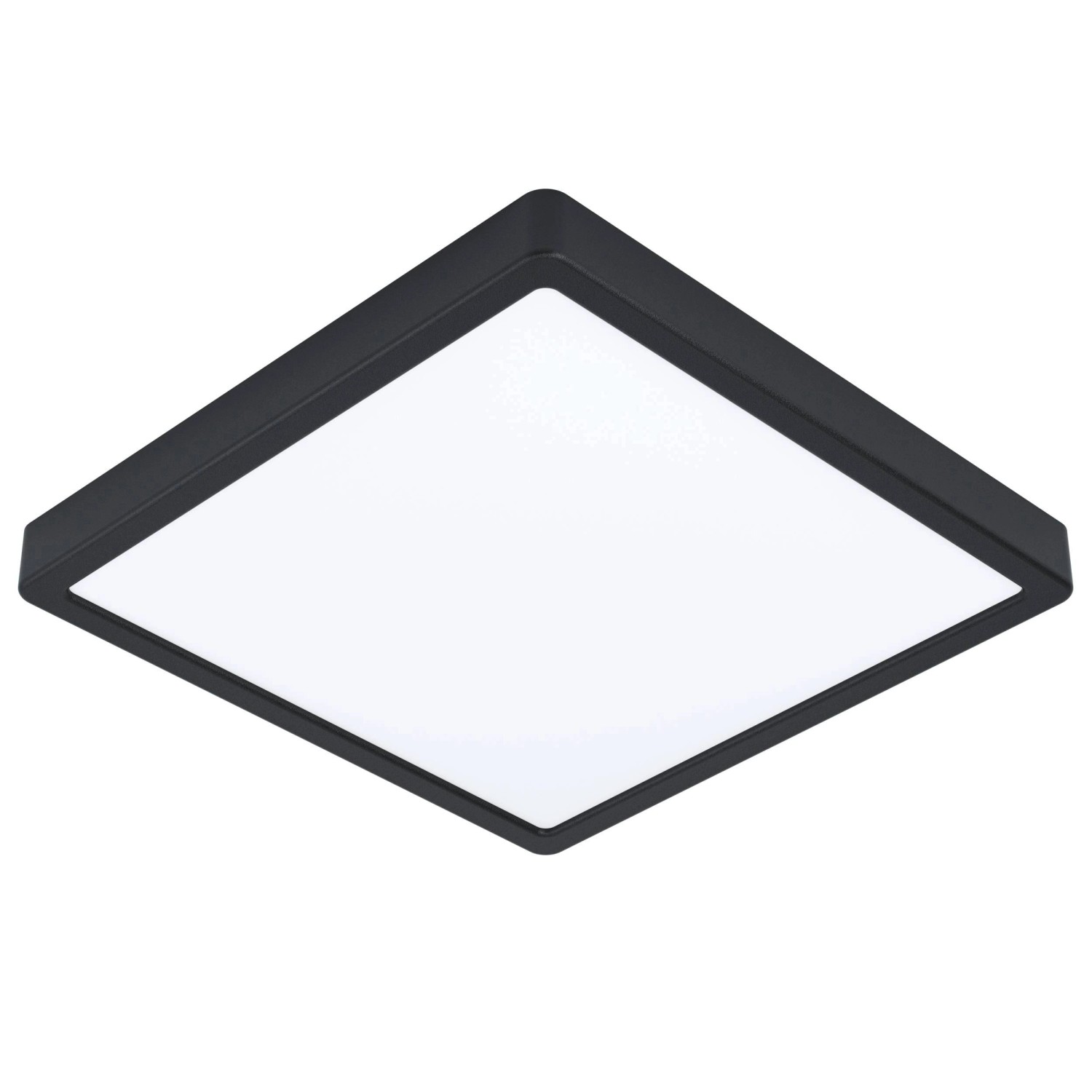 EGLO LED stropní svítidlo FUEVA 5 černé 285 x 285 x 28 mm