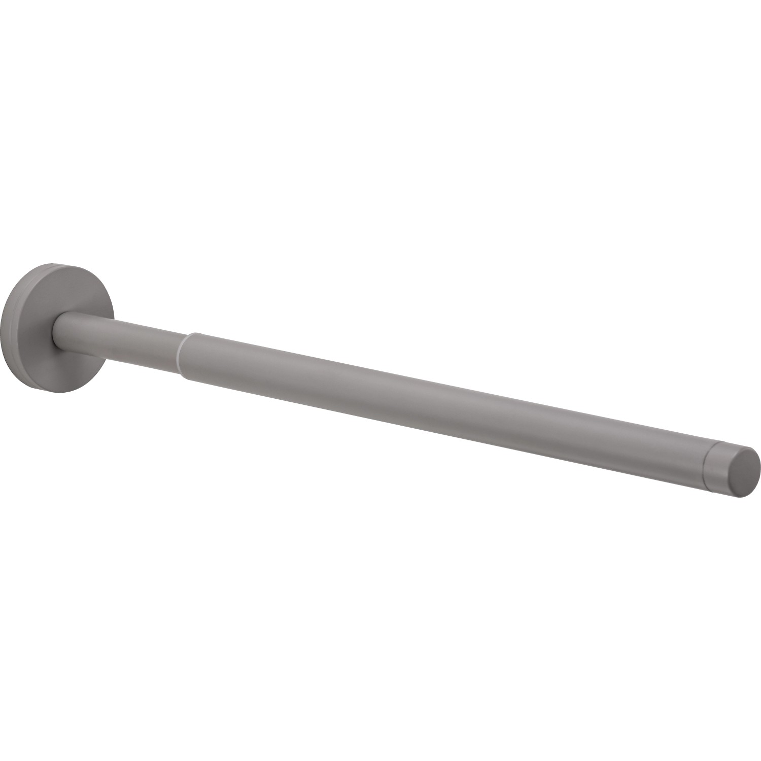 baliv Teleskopický držák na ručníky, šedá, 29,5-50 cm