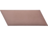 Nástěnný polstr Diamant pravý 30 cm x 15 cm růžový sametový