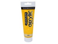 Daler Rowney Akrylová barva GRADUATE žlutý okr, 120 ml