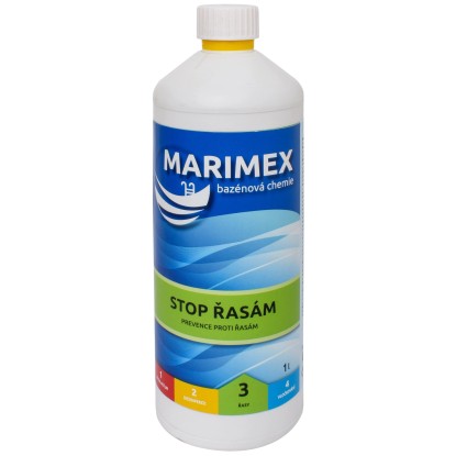 MARIMEX Bezchlorový přípravek proti řasám STOP řasám, 1 l