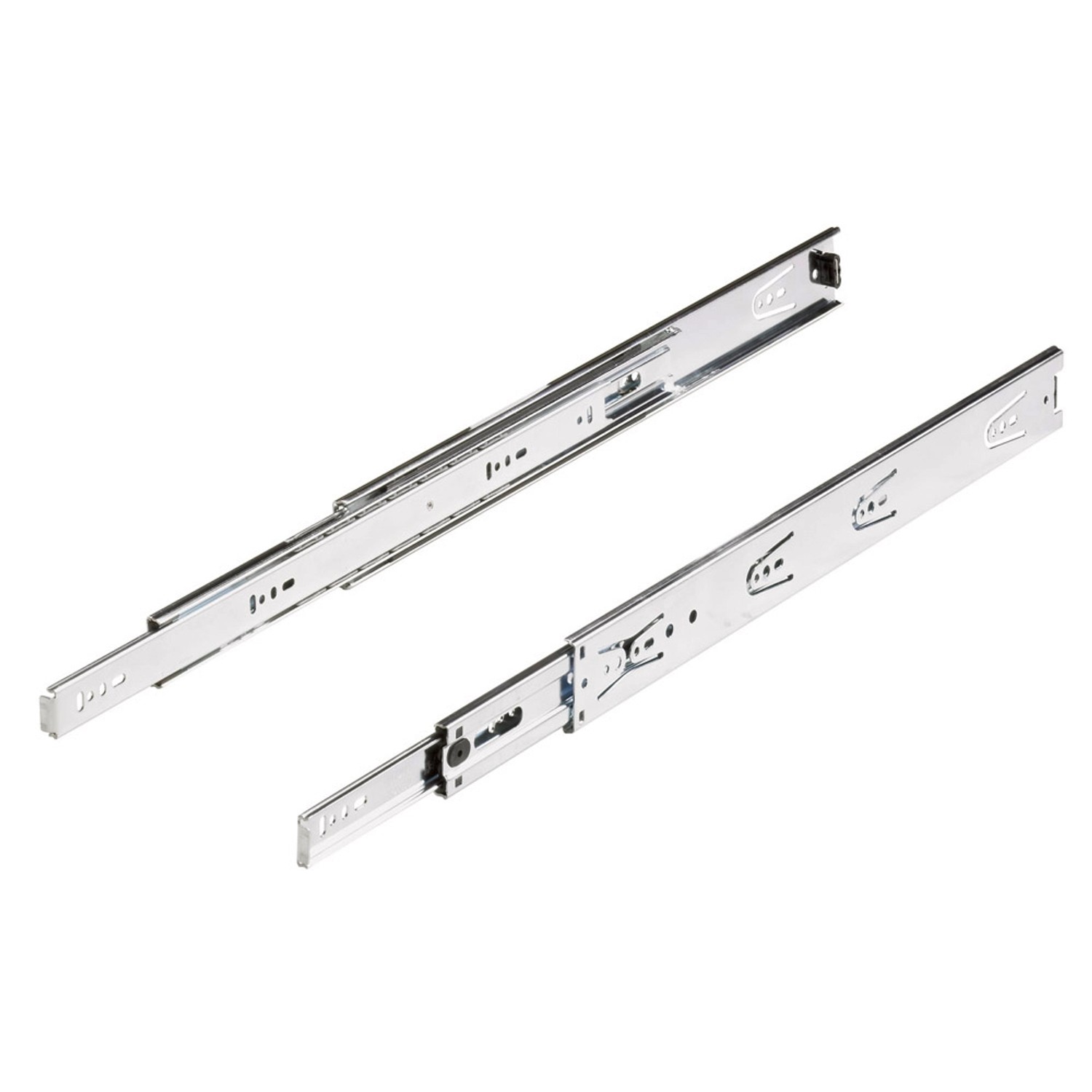 Hettich Přesný kuličkový plnovýsuv KA 5632, 45 kg, pozink, 450 mm
