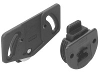 Montážní sada SlideLine 55 pro jedny dveře 12 kg plast hnědý Montážní sada SlideLine 55 pro jedny dveře 12 kg plast hnědý