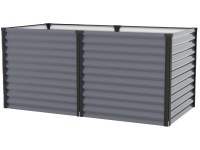 Vitavia Vyvýšený záhon Linus 858 granit/černá, 85,8 x 96,2 x 187,7 cm