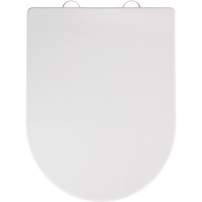 Wenko WC sedátko Calla, termoplast, EasyClose, kovové závěsy, bílá