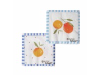 Boltze Ubrousky Fruits různé druhy 16,5 x 16,5 cm, 20 ks