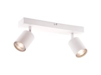 Brilliant LED bodové svítidlo Taio bílé 2xGU10 4,8W 350lm 3000K 13 x 6 x 35,5 cm