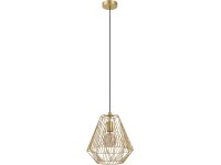 Eglo Závěsné svítidlo 1bodové STYPE mosaz kartáčovaná V: 1 100 mm průměr: 330 mm