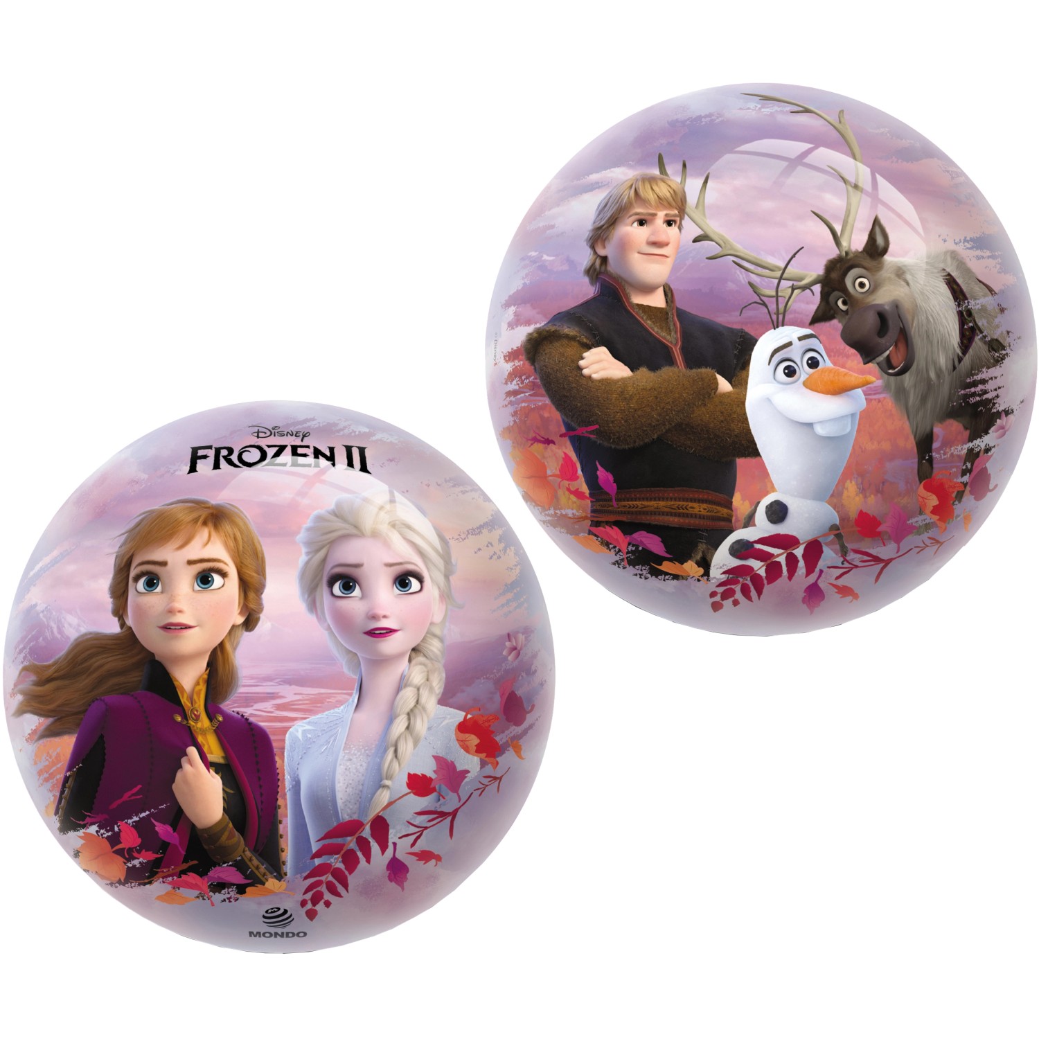 Plastový míč Ledové království II, různé druhy, 1 ks, pr. 23 cm