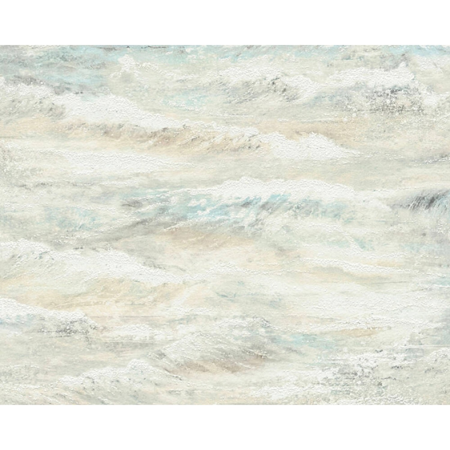 A. S. Creation Vliesová tapeta Attractive Vlny ledově modrá