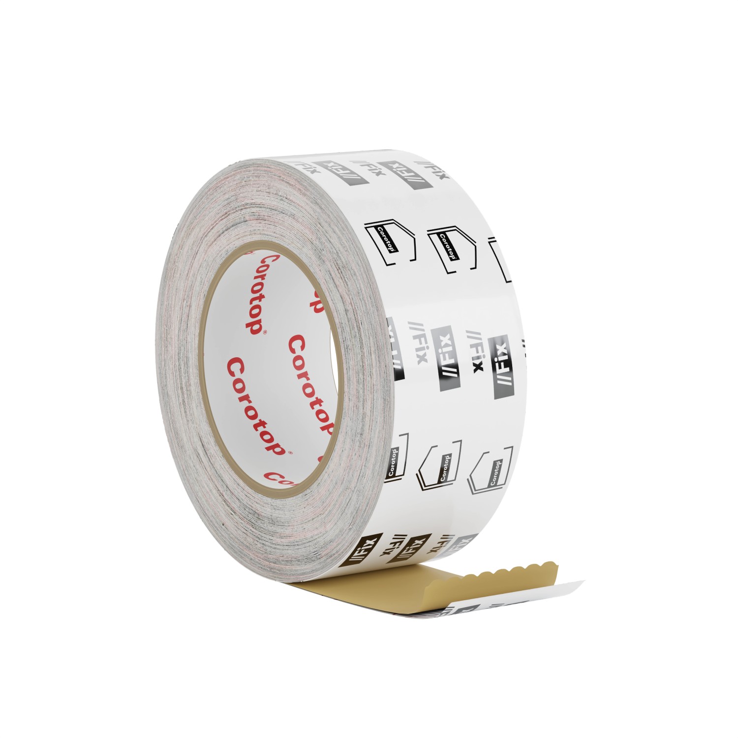 Corotop Lepící páska jednostranná Corotop Fix, 50 mm x 25 bm