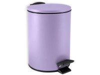 Spirella Nášlapný odpadkový koš Adelar, levandulová matná, 3 l