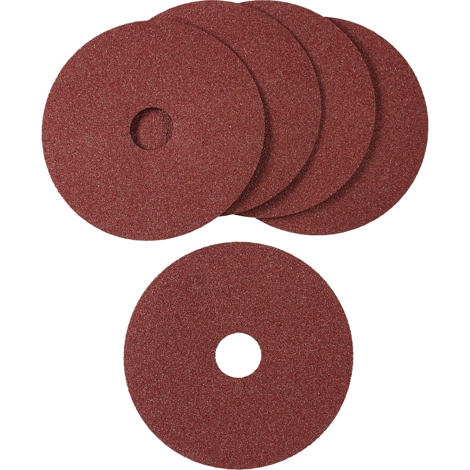 LUX Fíbrový kotouč Classic zrnitost 100, 5 ks, pr. 115 mm