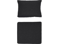 OBI Náhradní sada potahů na polstry pro jídelní sestavu Lonepine černá