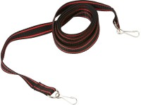 Tažný popruh s karabinou černý/červený