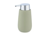 Wenko Dávkovač mýdla Badi 0,32 l keramický 9,5 cm x 16 cm x 8 cm lipově zelený