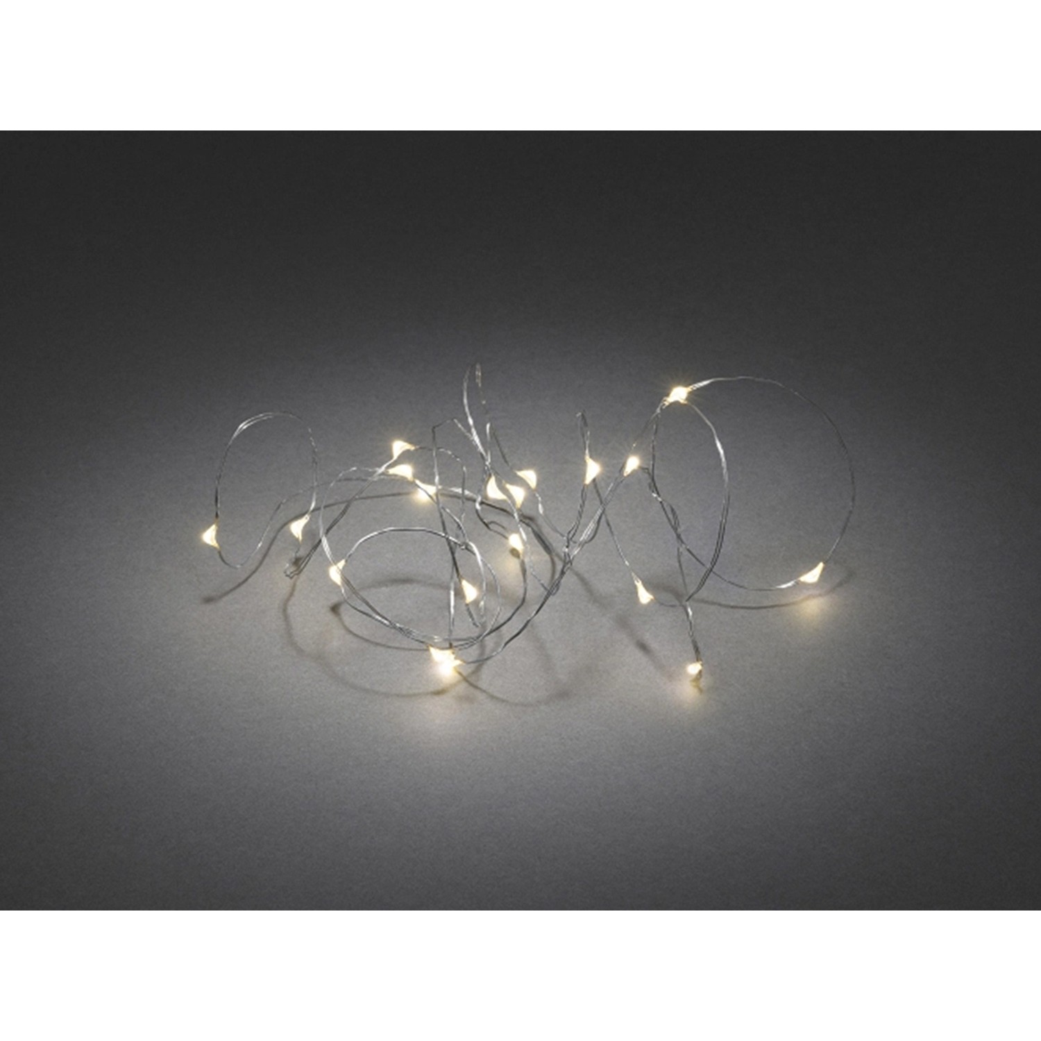 Konstsmide Světelný řetěz s mikro LED žárovkami Timer, 40 ks