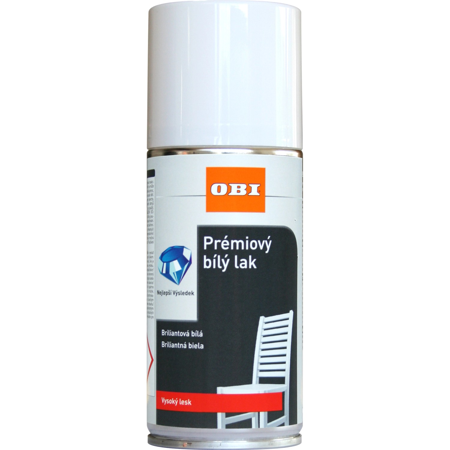 OBI Lak lesklý bílý 150 ml