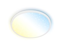 BRILO LED stropní svítidlo Slim bílá 22W, 3600lm, 3000-6500K, pr. 37,5 x 3,3 cm BRILO LED stropní svítidlo Slim bílá 22W, 3600lm, 3000-6500K, pr. 37,5 x 3,3 cm