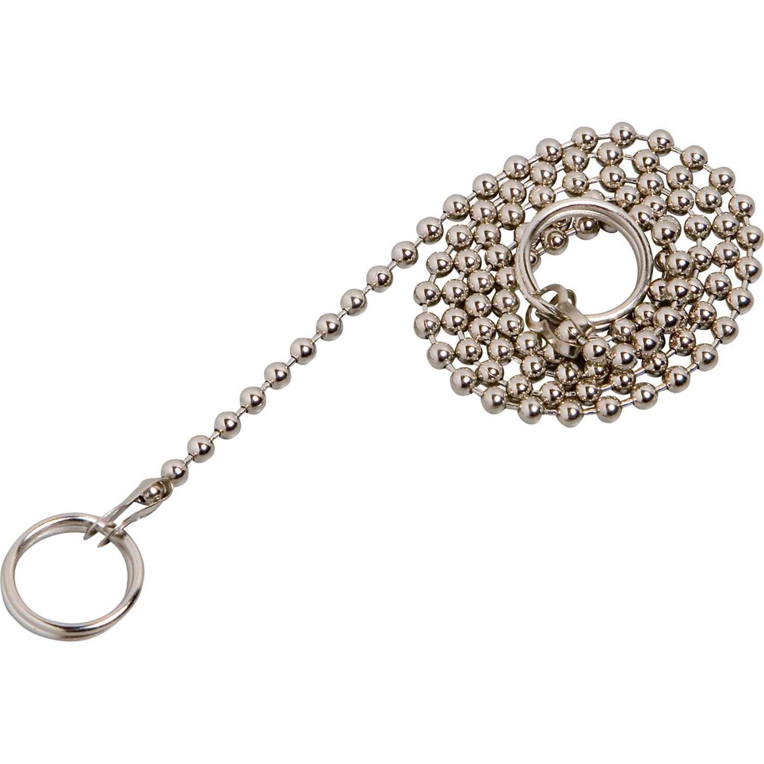 LUX Kuličkový řetěz pro zátku vany pochromovaný zinek pr. 3,6 mm x 50 cm