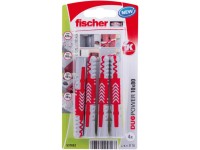Fischer Hmoždinka DuoPower 10 x 80 K N bez šroubů, 4 ks